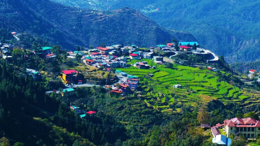 Mountain view land in Rishikesh